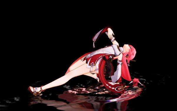 八重神子腿法娴熟脚法图片看 黑土ちゃんが脚法在哪看